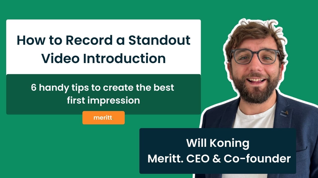 Your Video Introduction Will Make or Break Your First Impression. Here's How to Nail It.